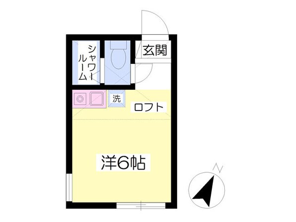 ユナイト金沢八景タントミールの瞳の物件間取画像